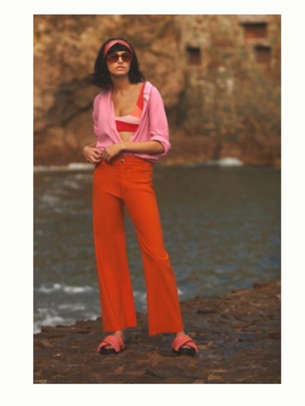 Maeve The Colette Full Length Wide-Leg Pants